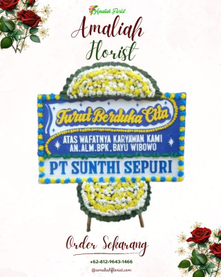 Papan Bunga Duka di Bayang